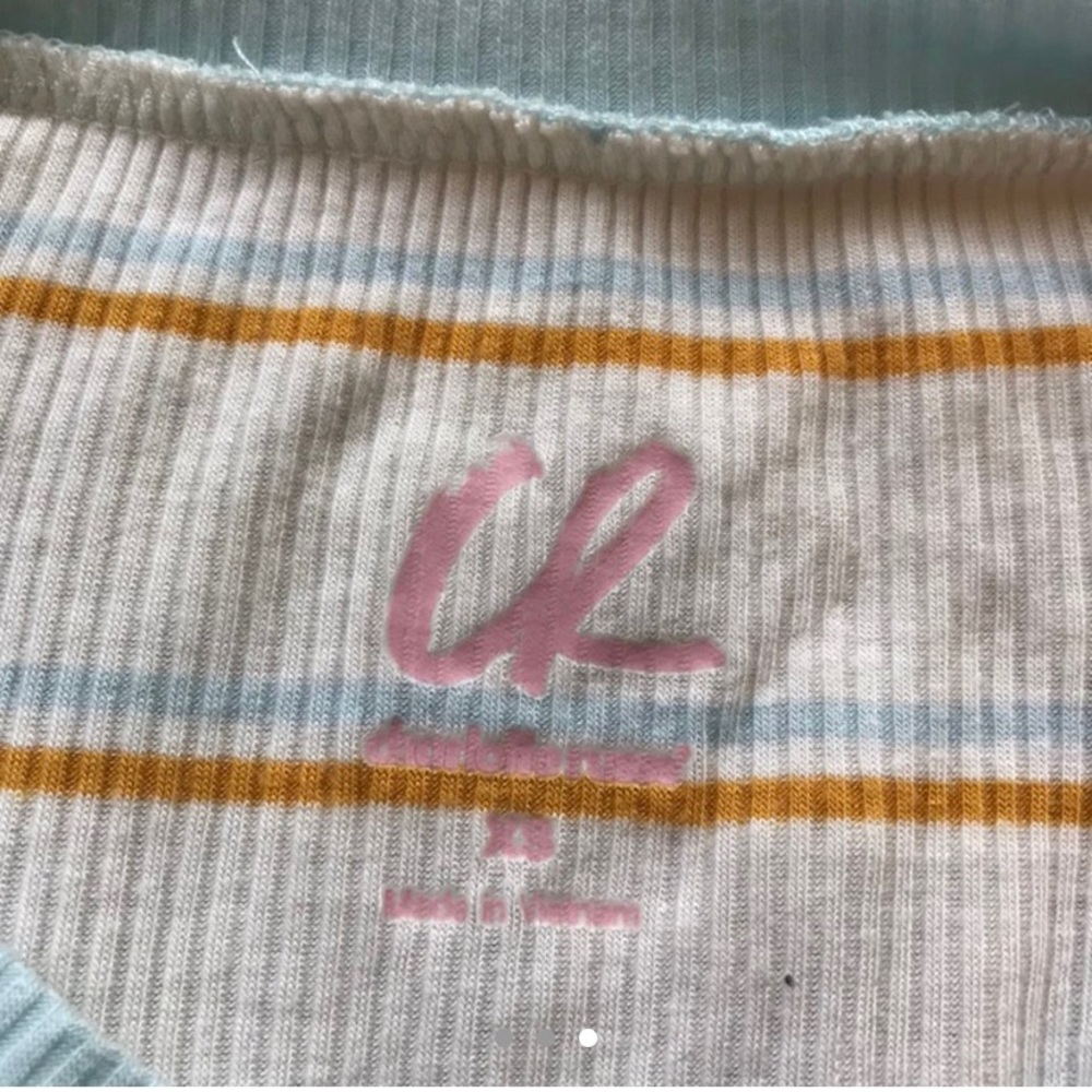 Striped basic top - Picture 2 of 2